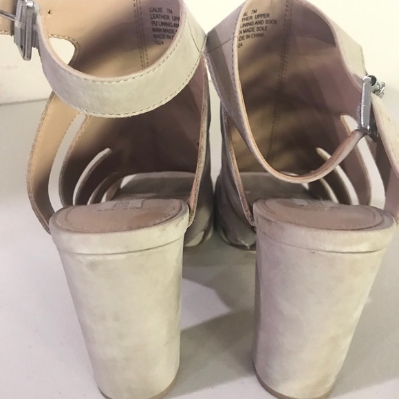 Steve Madden Caliie Heeled Sandal Gray - Picture 4 of 6